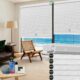 Allesin Motorized Cellular Shades 31-Inch x 64-Inch 100% Blackout Smart Blinds product image