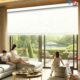 HILADUO Motorized Roller Blinds Custom Width 20-105 Inches product image