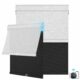 BERISSA Motorized Dual Roller Shades with Remote product image