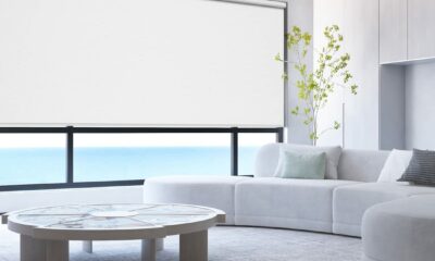 ZSHINE Motorized Blackout Roller Shades (21-114 Inch Width) product image