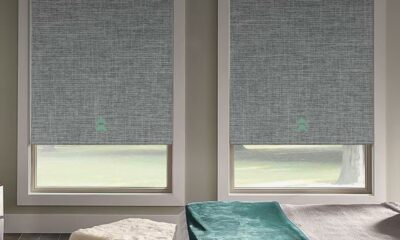 Yoolax Motorized Blinds with Remote, Smart Blackout Roller Shades product image