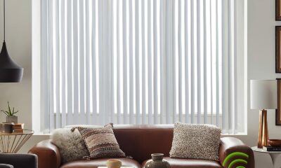 Yoolax Motorized Vertical Blind for Sliding Glass Doors product image
