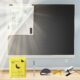 Kairsya 78" x 57" Blackout Window Shade (No-Drill) product image