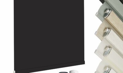 Changshade Custom Cut Motorized Blackout Roller Shades product image