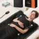 Far Infrared Sauna Blanket-Sauna Blanket for Home Use, Portable Design for Detoxification and Relaxation Highest 176℉, 20-60 Minutes Timer, 6 ft x 2.65 ft (Black) product image