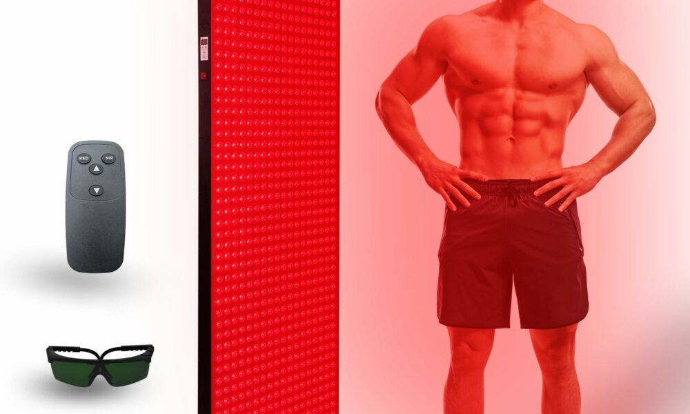 Red Light Therapy Device for Full Body, 630nm, 660nm, 810nm & 850nm, Near Infrared Dual-Chip Clinical Grade LED Panel for Smooth Skin, Weight & Pain Management and Overall Wellness (5040-PRO 1008LED) 5040-PRO 1008-LED product image