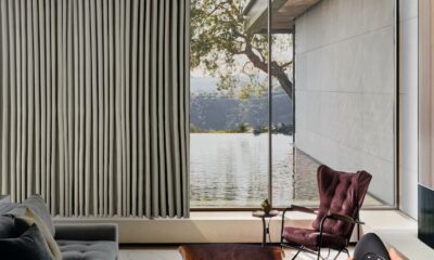 Graywind Hardwired Smart Curtains Motorized Blackout Curtain with Remote Alexa Google Control for Sliding Door Thermal Insulated Drapes One-Way or Split Draw, Custom Width to 220" (Mocha Beige) Blackout - Mocha Beige 2 - Hardwired Smart Motor product image