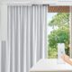 Electric Curtain Tracks 87"-244" Remote Automated Curtain Smart Curtains Motorized Curtains Rod with Remote Control (118'') product image