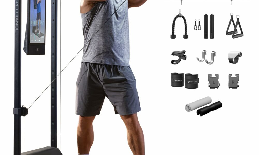 Speediance Home Gym, Smart AI-Powered Multi-Functional Smith Machine for Full Body Strength Training, All-in-one Gym Equipment, Digital Weight System, Workout Station, Squat Rack, Gym Monster 2 product image