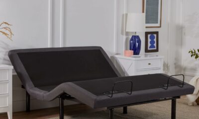 LUCID L300 Adjustable Bed Frame - Head and Foot Incline - USB - Wireless Remote - Easy 2 Person Assembly - Quiet Motor - Relax - TV - Working - Reading - Ergonomic - Electric Bed Base - Queen Size Queen L300 Adjustable Base Only product image