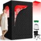 Portable Infrared Sauna Box for Home, Full Body Steam Sauna Tent with 660nm & 850nm Red Light Therapy Lamp, 3L 1200W Fast-Heating Steamer, Adjustable Temp & Remote Control for Relaxation, Detox Infrared Sauna with Red Light Therapy product image