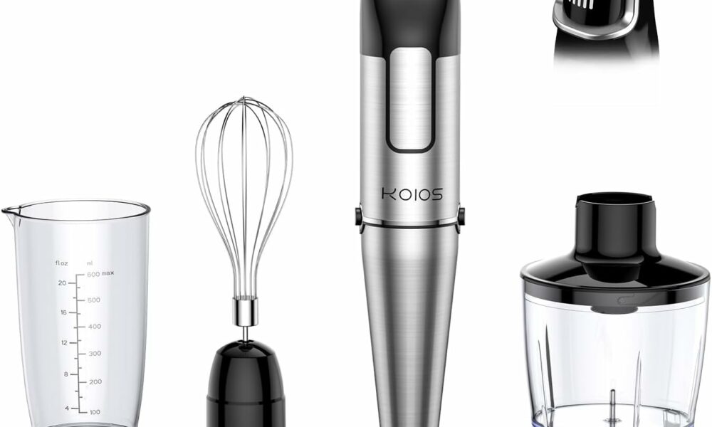 KOIOS Immersion Blender 1100W 5-in-1 Hand Blender product image