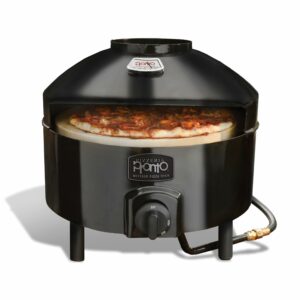 Pizzacraft Portable Pizza Oven - 2 Baking Stones, Stainless Steel