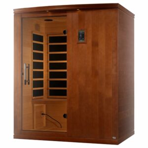 DYNAMIC SAUNAS Madrid Elite 3-Person FAR Infrared Sauna
