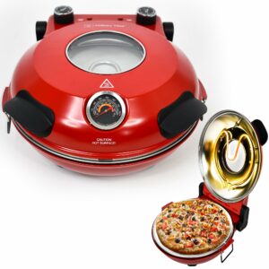 CULINARY CHEF 1200W Electric Pizza Oven 12-Inch