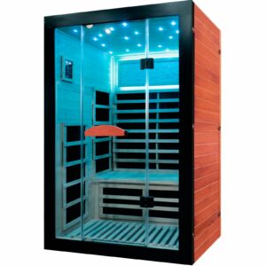 HOSAUNA 2-Person 2000W Low-EMF Infrared Sauna