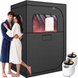 MIXC 2-Person Portable Steam Sauna 1500W