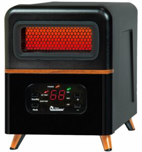 DR. INFRARED HEATER DR-978 1500W Dual Heating Portable Space Heater (Remote)