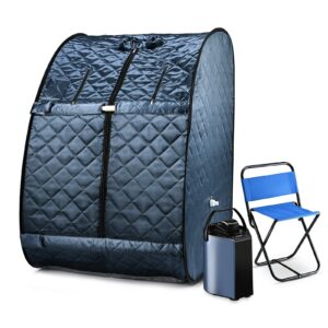 Sunakie Portable Sauna 800W Steam Sauna Box (UL Certified)