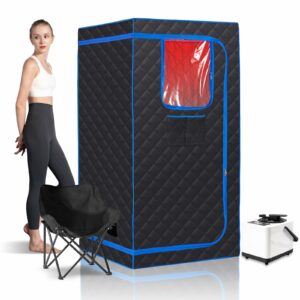 Smartmak Portable Steam Sauna 1100W 3L Red Light Therapy Tent