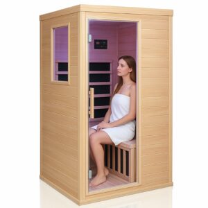 Homsido 1350W Far Infrared Sauna 30x35x67-Inch