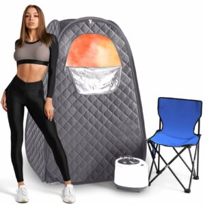 IvyBess 1000W Portable Steam Sauna Tent (Single Person)
