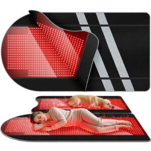 ROMISA 2748 LED Red Light Therapy Mat 74.4x39.4in