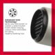 REVLON Turbo Hair Dryer | 1875 Watts of Maximum Shine, Fast Dry (Silver) Grey 4.05x11.15x9.25 Inch (Pack of 1) HAIR DRYER product image
