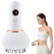 Lymphatic Drainage Massager & Anti Cellulite Massage Tool, Helps Reduce Stretch Marks & Cellulite, for Legs, Arms & Belly, Body Sculpting Machine with Microcurrent, Light, Heat & Vibration White product image