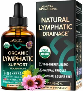 NUTRAHARMONY Lymphatic Drainage Supplement 2 fl oz