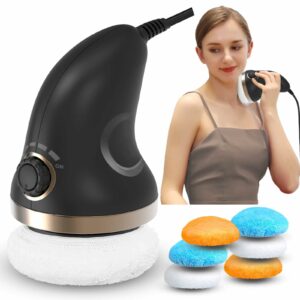Handheld Cellulite Massager-Body Sculpting Machine with Lymphatic Drainage, Skin Tightening, and Vibrating Beauty Sculpt Massage Function. Suitable for Women Men Use at Home Black & Gold product image