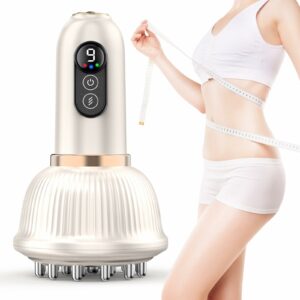 Body Sculpting Machine — Lymphatic Drainage Massager & Anti Cellulite Massage Tool,with Microcurrent, Light Heat & Vibration for Legs, Arms & Belly, Body,Helps Reduce Stretch Marks & Cellulite White product image