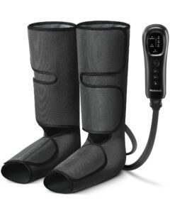 Nekteck Leg Compression Massager for Circulation and Relaxation, FSA Eligible Foot and Calf Massage Machine 2 Modes 3 Intensities with Hand-held Controller for Pain Relief, HSA Adjustable Leg Wraps Calf & Foot - 2 modes product image
