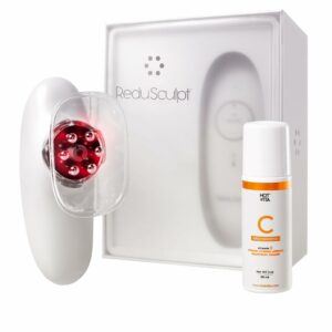 Redu Sculpt 3-in-1 Body Sculpting Machine - Skin Tightening Device for Stomach, Arms, Legs & Love Handles – Anti Cellulite Massage Tool for Firming & Circulation Redu Sculpt + Vitamin C 3 Ounce product image