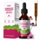 Lymphatic Drainage Supplements Drops for Immune, Lymph System Support, Cleanse & Detox, Liver Health with Echinacea,Elderberry,Cleavers Herb,Burdock, Calendula, Non-GMO, Raspberry Flavor, 2 Fl Oz Raspberry 2 Fl Oz (Pack of 1) product image