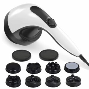 BDLENTIL 7-Speed Lymphatic Drainage Device with 8 Heads