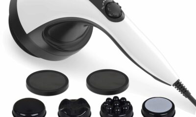 Body Sculpting Machine - 7-Speed 8-Head Electric Cellulite Massage & Lymphatic Drainage Device with Lipo Roller, Handheld Full-Body Massager Vibra for Belly, Butt, Arms, Legs, Home Use(White) product image