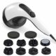 Body Sculpting Machine - 7-Speed 8-Head Electric Cellulite Massage & Lymphatic Drainage Device with Lipo Roller, Handheld Full-Body Massager Vibra for Belly, Butt, Arms, Legs, Home Use(White) product image