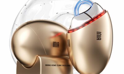 INIA 7-in-1 Red Light Therapy for Face and Neck Gua Sha Facial Massager Tool Device with Thermal and Cryo Mode for Puffiness & Firming Skincare Tool product image