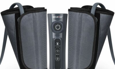 CINCOM Leg Massager for Circulation and Pain Relief, Air Compression Calf Massager with 2 Modes 3 Intensities Helpful for RLS Edema and Muscles Relaxation Gifts product image