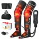 ALLJOY Leg Massager for Circulation and Pain Relief FSA, Gifts for Men Women Dad Mom, Leg Massager with Heat and Compression, 2 Heat 5 Modes 4 Intensities 4 Extenders product image