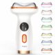 Face & Neck Beauty Massager with Heat & Cold, Valentines Day Gifts, Gua Sha Facial Massager Tool, Microcurrent, 7 Color Light, 7 Modes, Smart Vibration for Ficial & Neck Care (Pearl White) product image