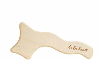 de la heart Wooden Lymphatic Body Massage Tool | Handheld Body Sculpting & Cellulite Massager for Circulation, Muscle Relaxation & Skin Firming | Smooth Wood Maderotherapy Tool for Home Use product image