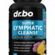 Lymphatic Drainage Supplements Pills - Lymphatic Support Total Herbal Cleanse Products Echinacea, Ginger, Dandelion, Red Root & Red Clover Supplement - Lymph Node Detox Cleanse Lymph System Drainage product image