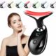 Facial and Neck Massager, Lymphatic Drainage Facial Massager Designed Specifically for The Face and Neck, Equipped with 7-Color Face 𝖲culpting Wand (Black) product image