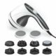 Handheld Cellulite Massager, Body Sculpting Machine, Cellulite Massager Electric Tool, Lymphatic Massage Roller with 8 Rotating Heads & 2 Mesh Caps for Body Shaping & Lymphatic Drainage product image