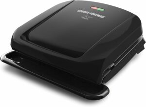 George Foreman Removable-Plate Electric Grill and Panini Press