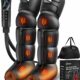 YINGGG Air Compression Leg Massager with Heat - Foot and Calf Massage Sleeve with 3 Heat&6 Intensities&6 Modes, Compression Boots for Circulation and Pain Relief-M Medium product image