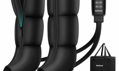 Leg Massager for Circulation and Pain Relief, Air Compression Boots Helpful for Leg Swelling, Edema RLS with 6 Modes & 6 Intensities, Relaxation Gifts for Mom Men Women Dad Birthday Valentines Day Calf & Foot - 6 modes product image