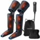 QUINEAR Leg Massager for Circulation and Pain Relief, Full Leg Compression Massager with Heat 2 Extender 3Heat 3Mode 3Intensity Sequential Compression Boots for Cramps Edema Swelling,FSA-HSA Eligible Blue product image